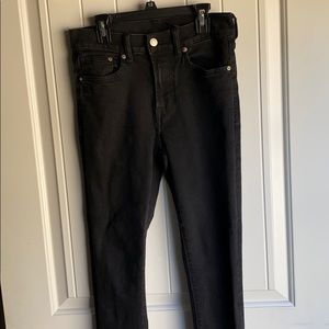 Mens black skinny jeans